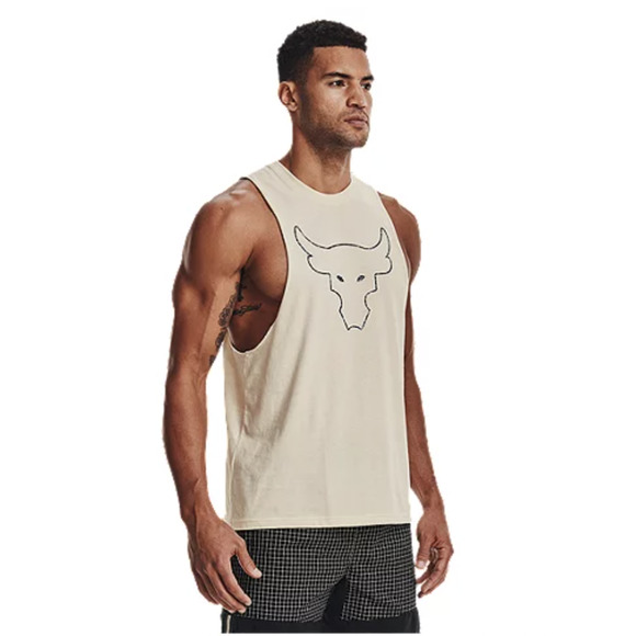 Under Armour Other - *Rare* Under Armour Project Rock Brahma Bull Tank Top Mens XL 1371215-279 Gym